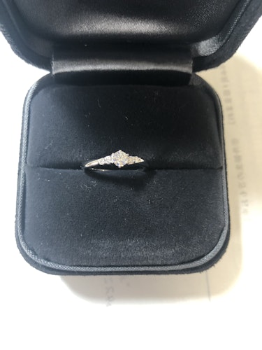 ダイヤモンドリング(指輪) pt950 0.2ct