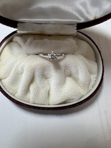 ダイヤモンドリング(指輪) pt900 0.3ct