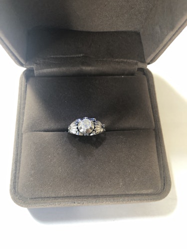 ダイヤモンドリング(指輪) pt900 0.3ct