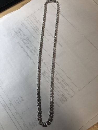 ダイヤモンドネックレス pt900 5ct