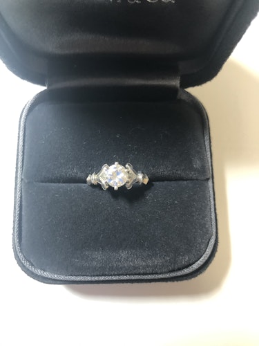 ダイヤモンドリング(指輪) pt900 0.7ct