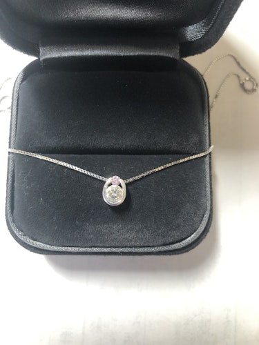 ダイヤモンドネックレス pt900 0.5ct