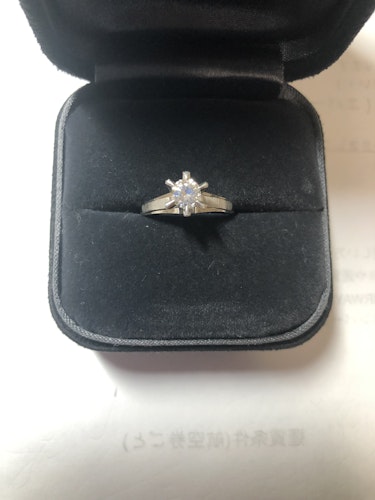 ダイヤモンドリング(指輪) pt900 0.3ct