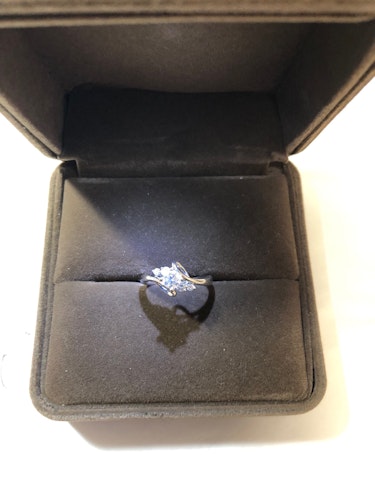 ダイヤモンドリング(指輪) k18