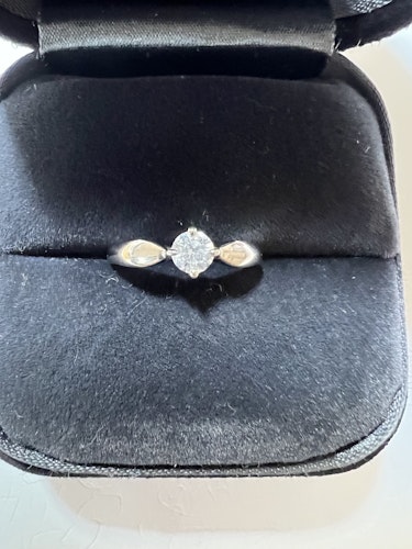 ダイヤモンドリング(指輪) pt900 0.3ct