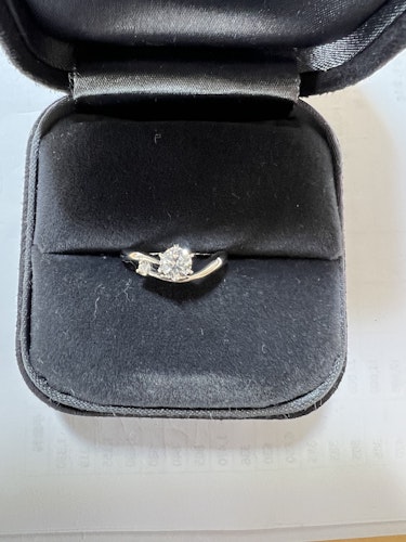 ダイヤモンドリング(指輪) pt900 0.3ct