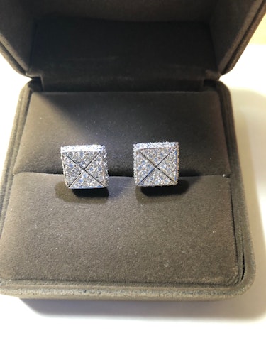 ダイヤモンドイヤリング/ピアス k18