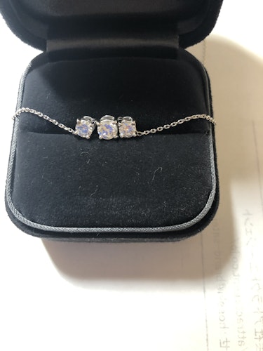 ダイヤモンドネックレス pt900 1ct