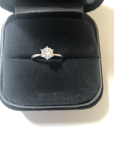 ダイヤモンドリング(指輪) pt900 0.6ct