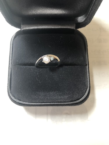 ダイヤモンドリング(指輪) pt900 0.3ct
