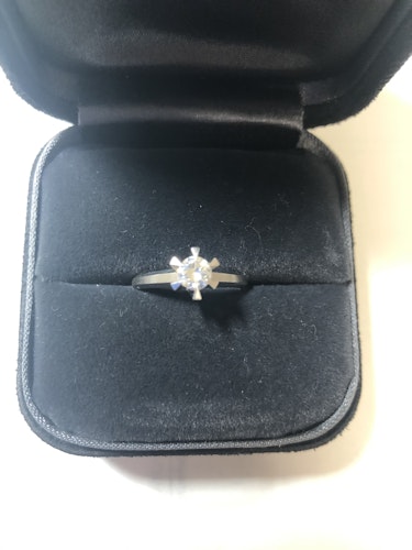 ダイヤモンドリング(指輪) pt900 0.3ct