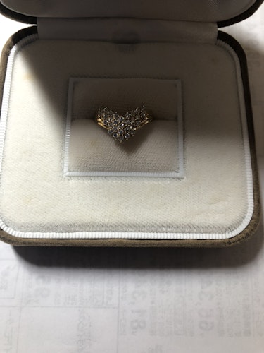 ダイヤモンドリング(指輪) 18k 1ct