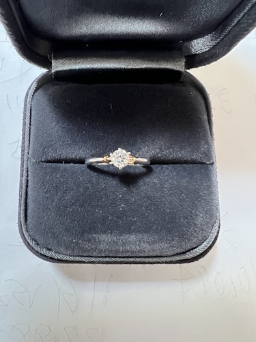 ダイヤモンドリング(指輪) pt900 0.3ct