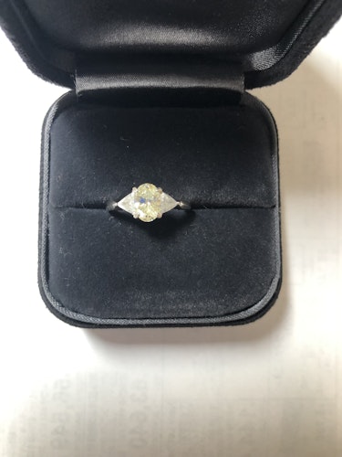 ダイヤモンドリング(指輪) pt900 1ct