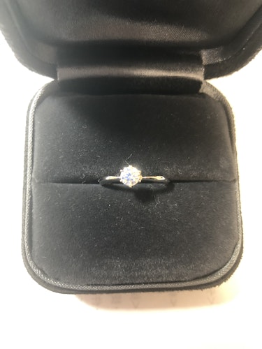 ダイヤモンドリング(指輪) pt900 0.3ct