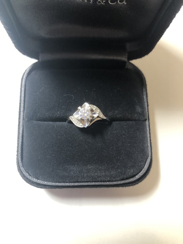 ダイヤモンドリング(指輪) pt900 0.3ct