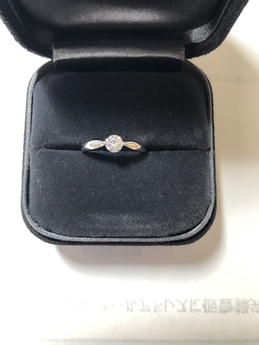 ダイヤモンドリング(指輪) pt900 0.3ct