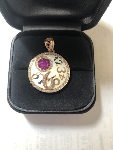 ルビーペンダント 18k