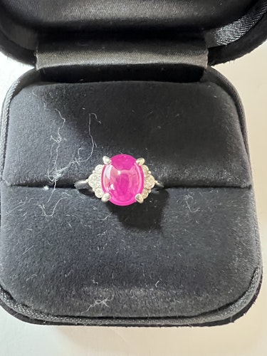 ルビーリング(指輪) pt900