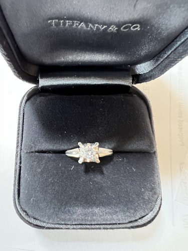 ダイヤモンドリング(指輪) pt900 0.3ct