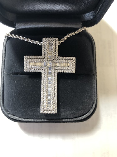 ダイヤモンドネックレス pt900 3ct