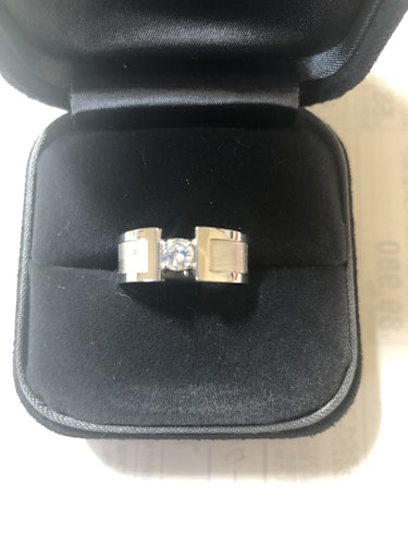 ダイヤモンドリング(指輪) pt900 0.4ct