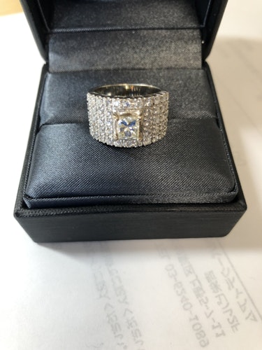 ダイヤモンドリング(指輪) K10 1.7ct