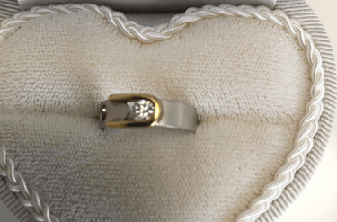 ダイヤモンドリング(指輪) k18 0.2ct