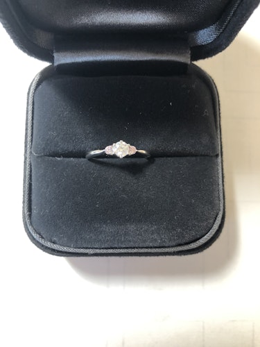 ダイヤモンドリング(指輪) pt900 0.2ct