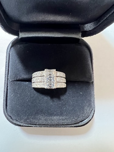 ダイヤモンドリング(指輪) pt900 2ct