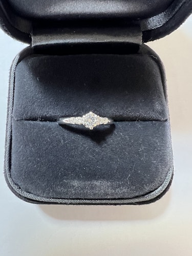 ダイヤモンドリング(指輪) pt900 0.3ct