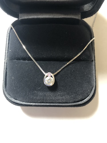 ダイヤモンドネックレス pt900 0.5ct