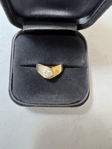 ダイヤモンドリング(指輪) 18k 0.2ct