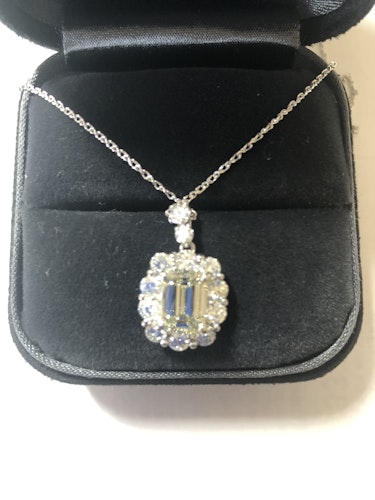 ダイヤモンドペンダント pt900 1ct