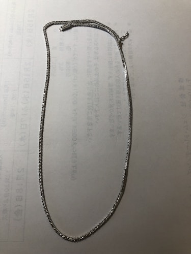 ダイヤモンドネックレス pt900 5ct