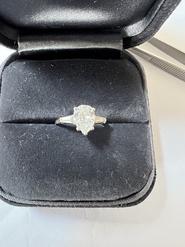 ダイヤモンドリング(指輪) pt900 1ct