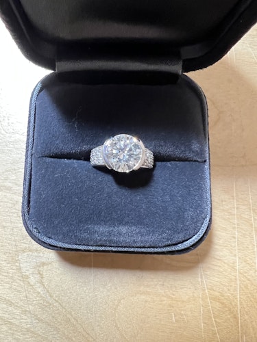 ダイヤモンドリング(指輪) pt900 2ct