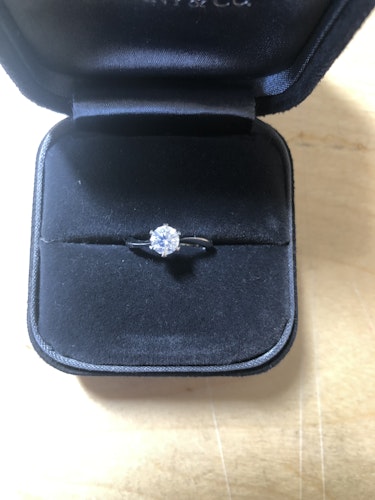 ダイヤモンドリング(指輪) pt900 0.4ct