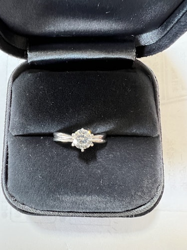 ダイヤモンドリング(指輪) pt900 0.5ct