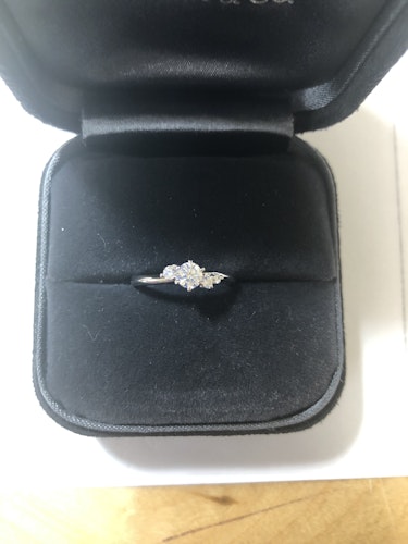 ダイヤモンドリング(指輪) pt900 0.5ct