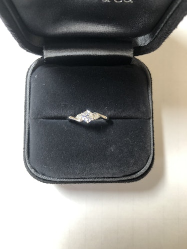 ダイヤモンドリング(指輪) pt900 0.3ct