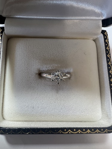 ダイヤモンドリング(指輪) pt900 0.3ct