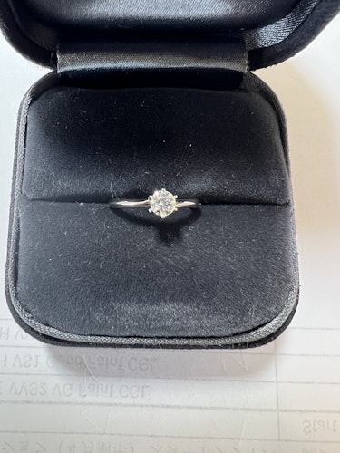 ダイヤモンドリング(指輪) pt900 0.3ct