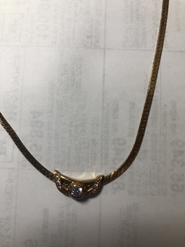 ダイヤモンドネックレス 18k 0.3ct