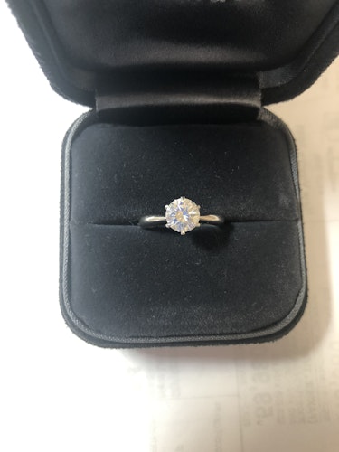 ダイヤモンドリング(指輪) pt900 1ct