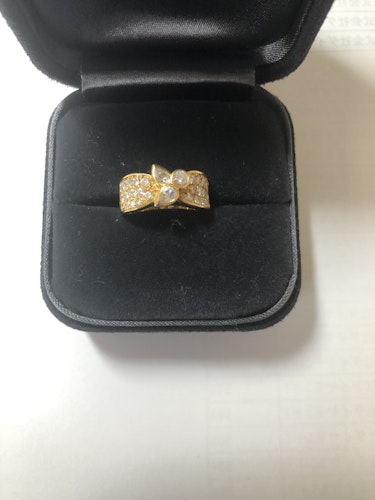 ダイヤモンドリング(指輪) 18k 0.7ct
