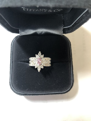 ダイヤモンドリング(指輪) pt900_ピンクダイヤモンド 0.5ct