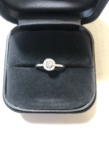 ダイヤモンドリング(指輪) pt900 0.3ct