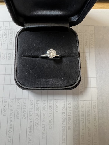 ダイヤモンドリング(指輪) pt900 0.7ct