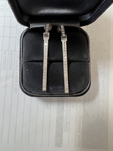 ダイヤモンドイヤリング/ピアス pt900